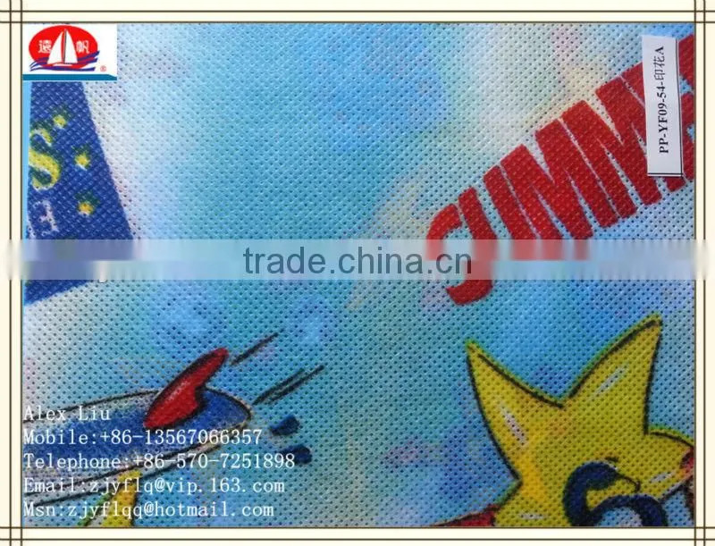 The lower price can add back the material PP non-woven fabrics used for Home textile