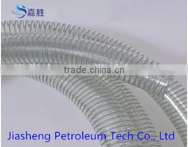 Transparent Steel Wire Reinforced PVC Oil Pipe