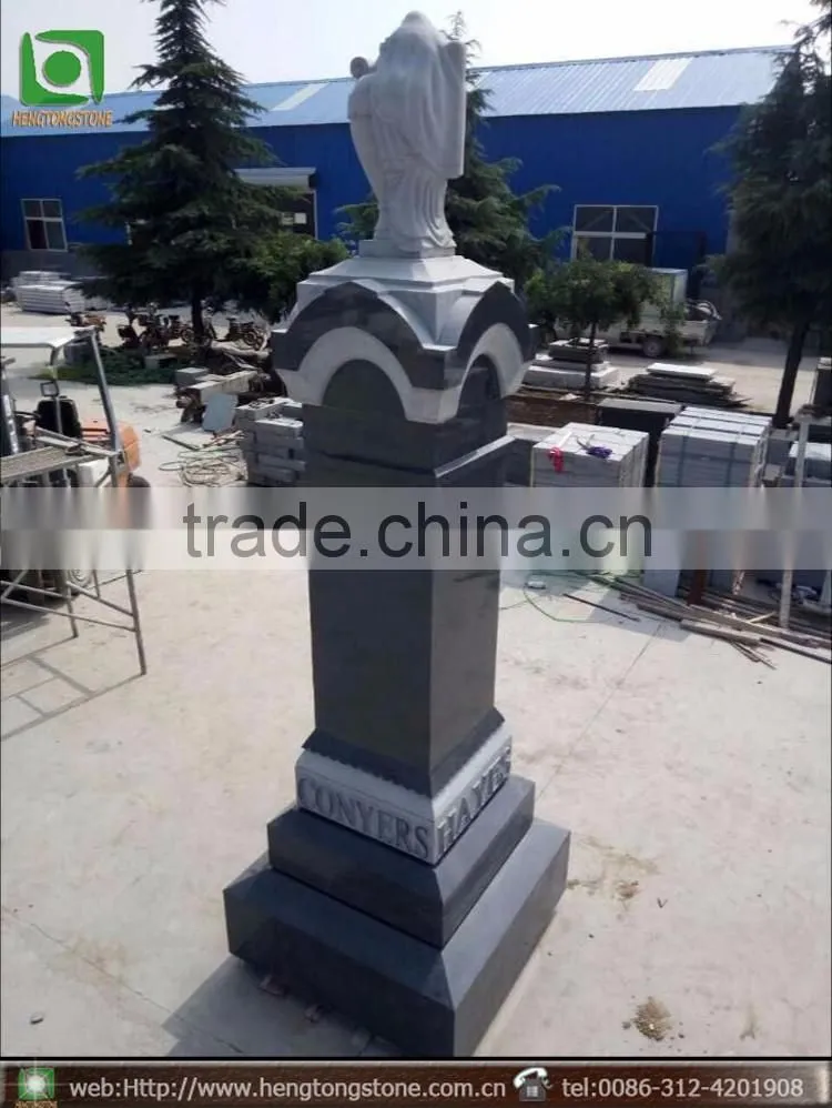 Western Style Granite Tombstone