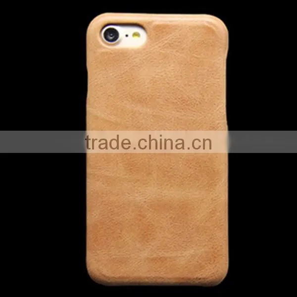 2017 Best Selling Full Edging Conservation Phone Case, Creative Real Leather Hard Phone Shell For iPhone7