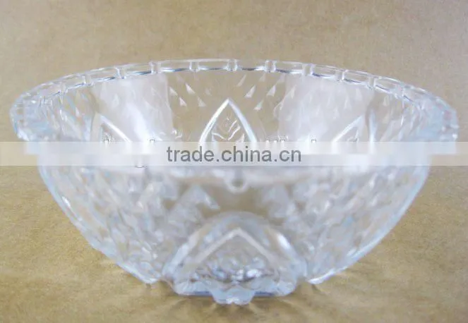 glass bowl/hand blown glass fish bowl