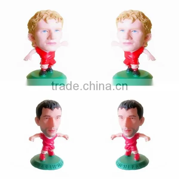 2014 popular product customized vivid world cup 2014 soccer player action figure