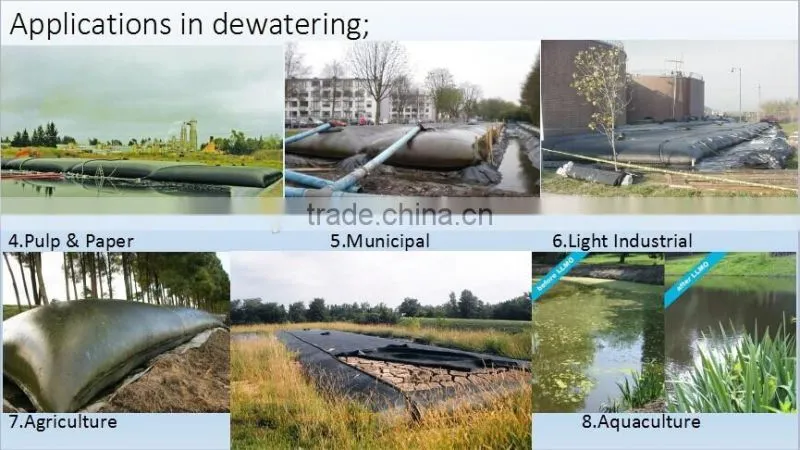 Best price Shoreline Protection Marine seawall Construction PET PP geotextile tubes