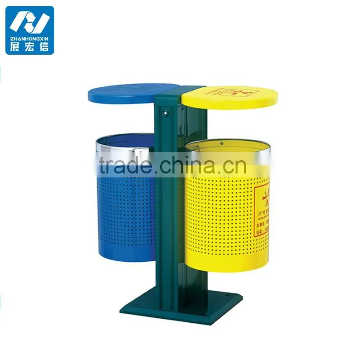 Cheap outdoor wooden waste bins