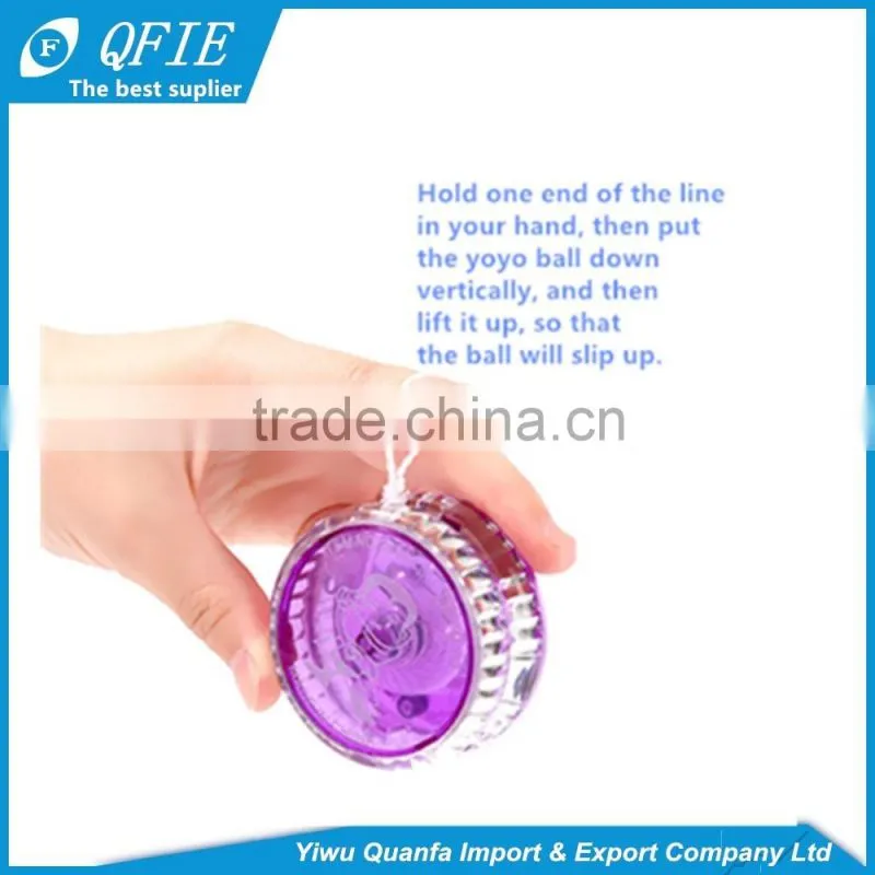 Yiwu small plastic magic high quality yoyo toy for capsule and children