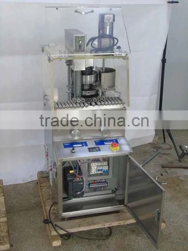 Single punch dies tablet press pill filling machine