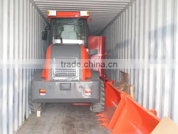 ZL15F tractor loader attachments log loader and pallet fork loader