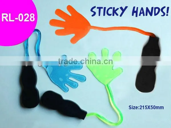 new glow in dark sticky on the wall toy