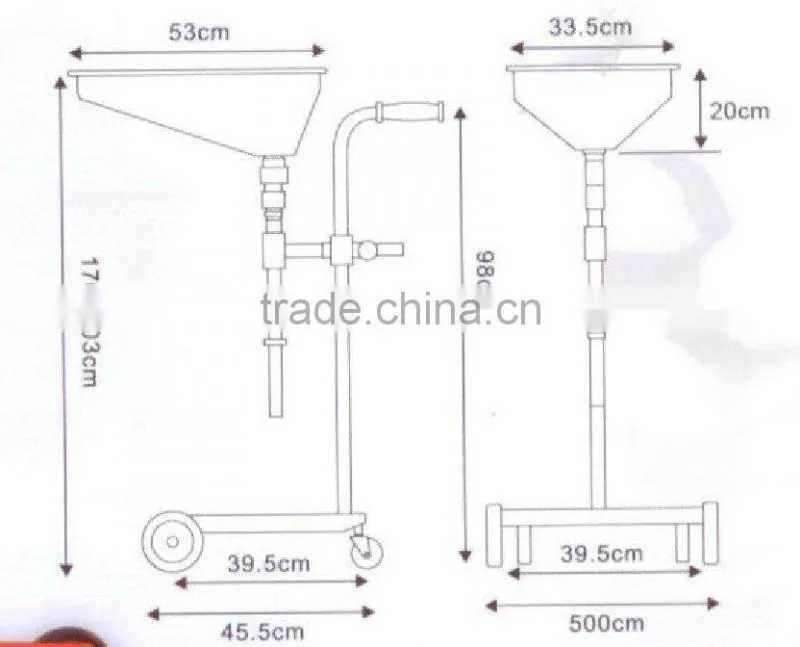 Simple style Adjustable Waste used -Oil Collector