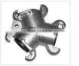air hose coupling-three way