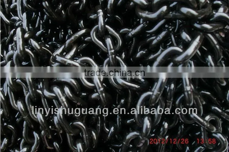 Black Grade 80 Calibrated Hoist Chain