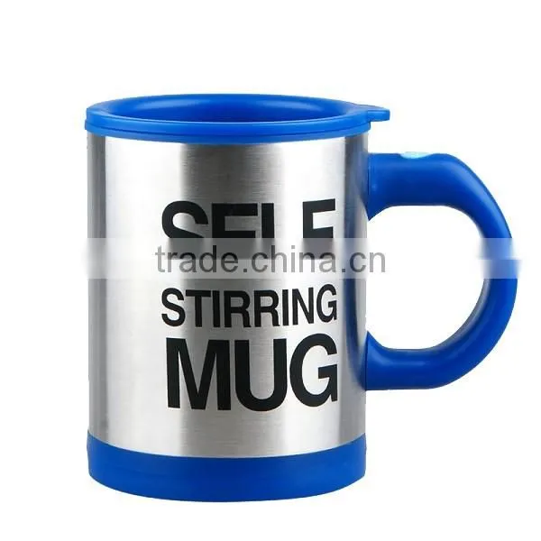 Enhanced Version Automatic Electric Stainless Steel Self Stirring Coffee Mug Self Mixing Cup
