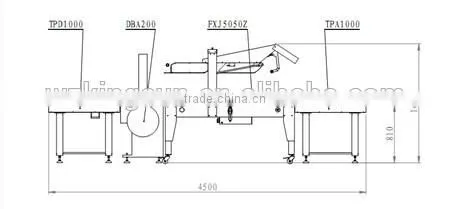 FKX-1 Automatic carton folding sealing and strapping line