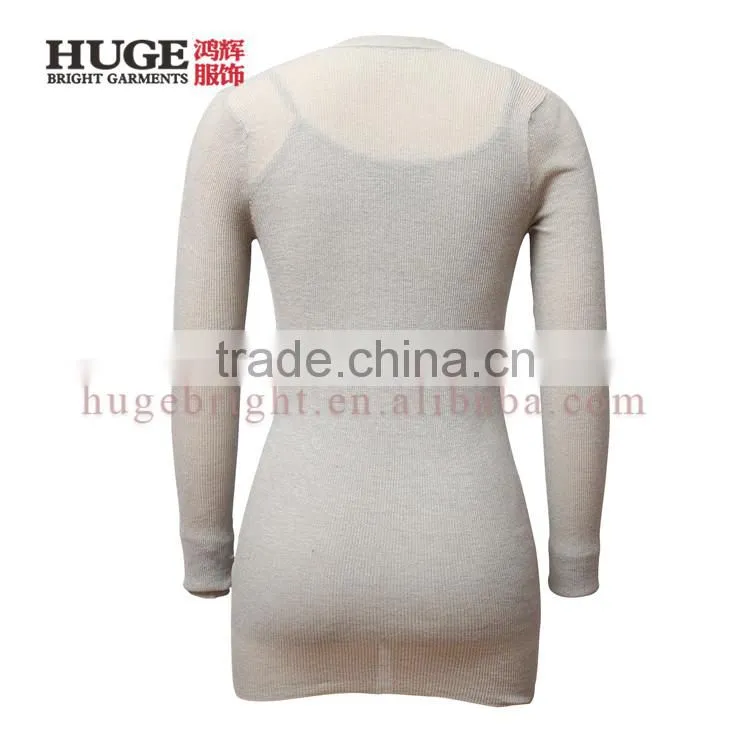 Sheer Cotton and Nylon knitted cardigan, ladies cardigan, long cardigan with full button closure