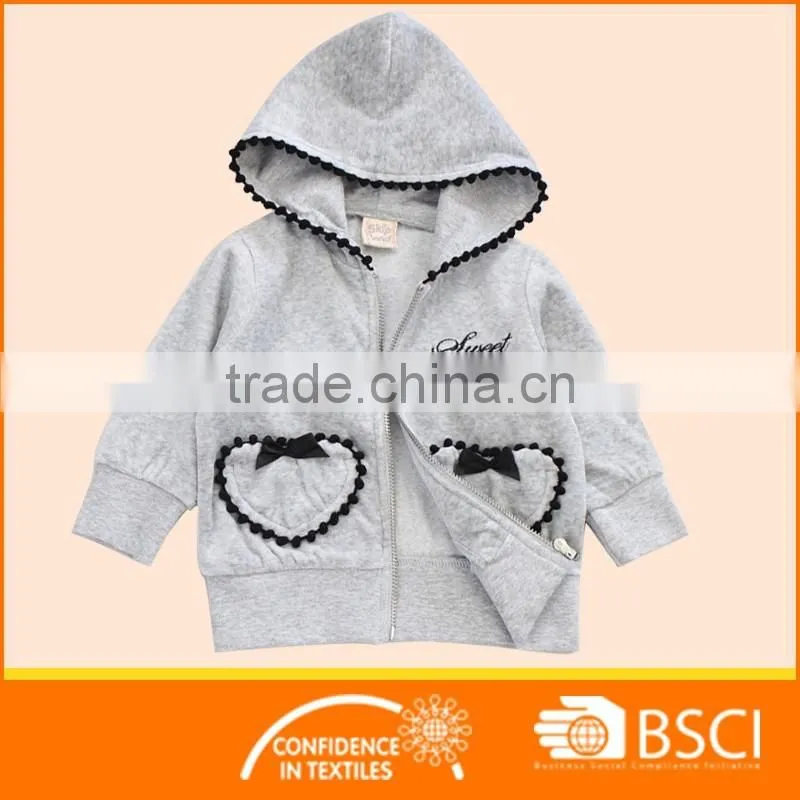 Velour Custom Made Girls Kids Winter Jacket