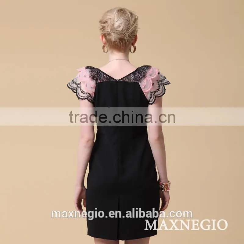 2015 hot sale simple cute casual short pencil dress