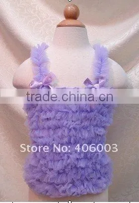 9inch wholesale crochet tube top lined tutu top