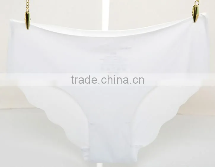 Customized Your Own Brand Lady Briefs Plain Solid Color 72%Polyester 28%Spandex Soft Healthy High Cut Seamless Women Underwear