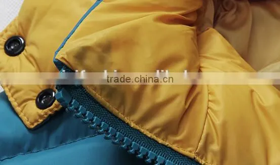 wholesale customize designer mens winter warm cotton padded coat