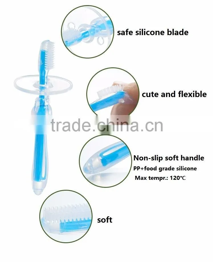teething toothbrush baby silicone plate toothbrush baby play toothbrush