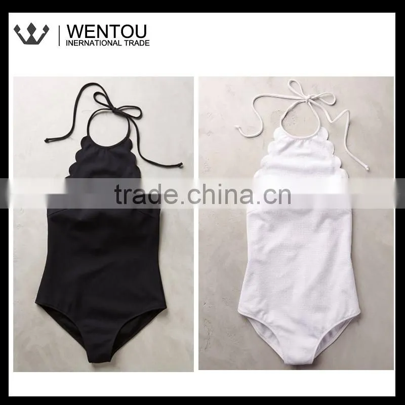 New Arrival Personalized Scalloped Tankini