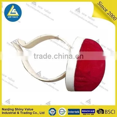 Factory supply high quality daily life use wrist pin cushion for needle organization