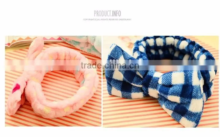 Fleece low price custom hair band