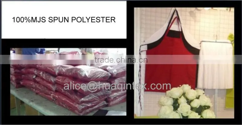 White Spun Polyester Commercial Quality Napkin And Tablecloth With Soil Release