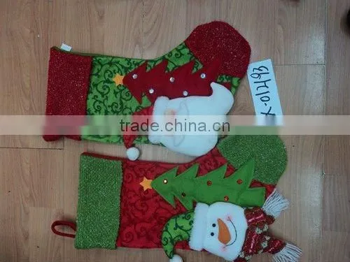 Lovely plush christmas handmade snowman toys