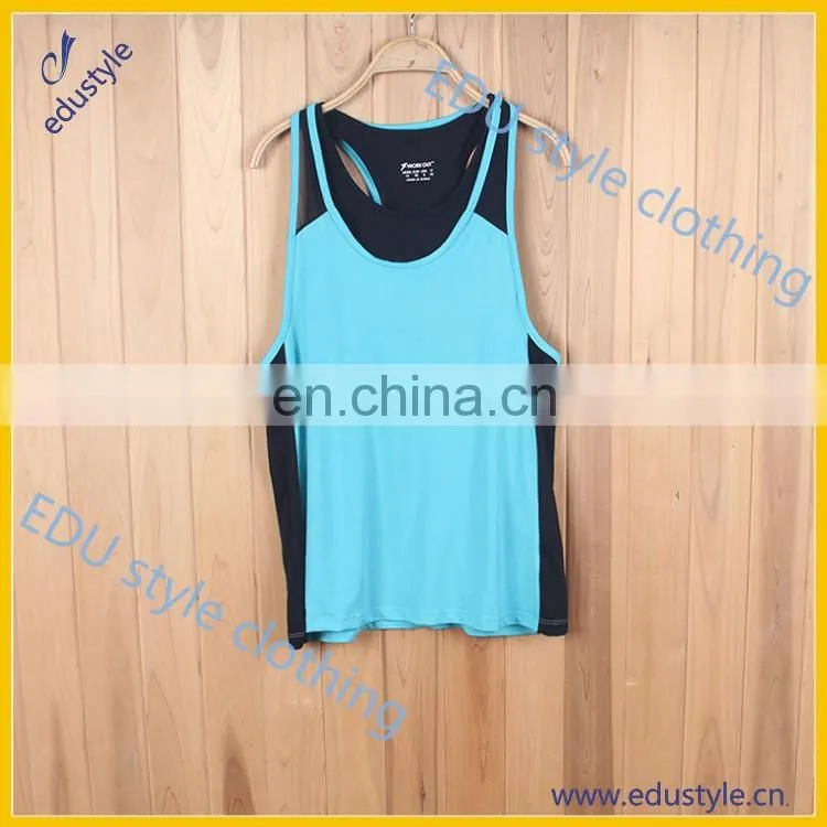 Design Your Own Printing Logo Custom Mens Stringer Tank Top