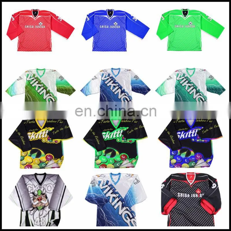 custom sublimation pullover ice hockey wear