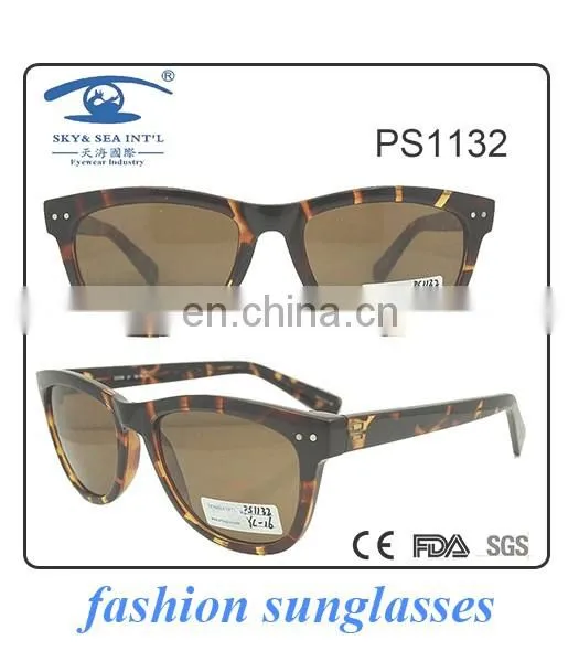 square shape new design ebony sunglasses