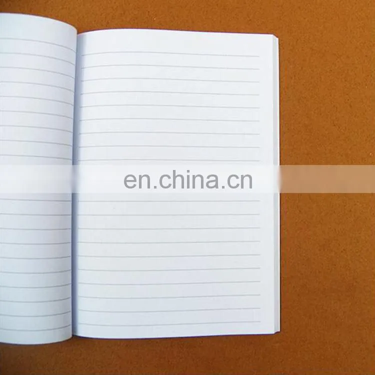 Wholesale A4/A5/A6 perfect binding softcover notebook for school/business use with line