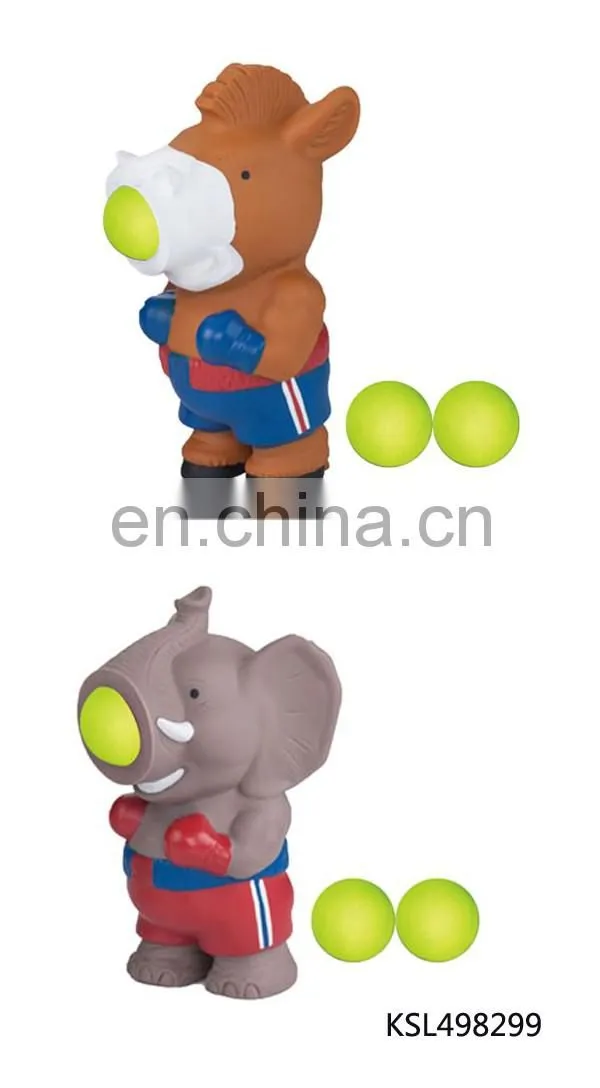 High quality elephant popper animal binyl toy production