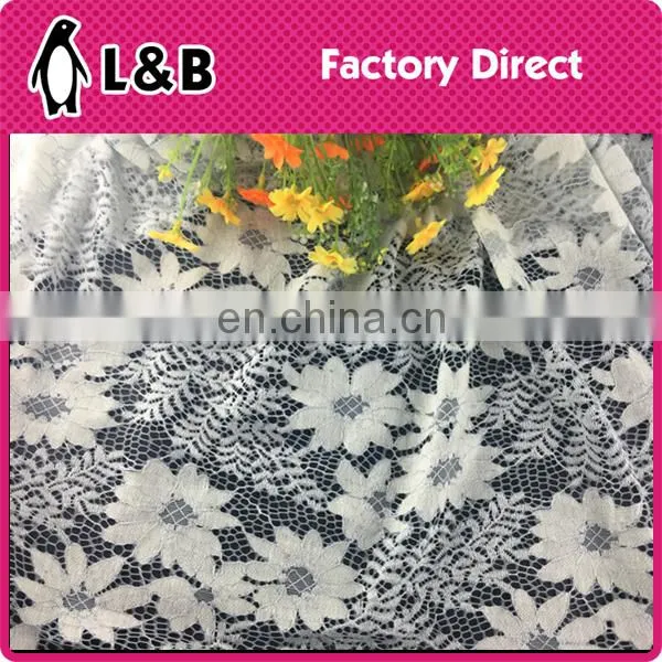2017 wholesale popular high quality lace cord lace fabric