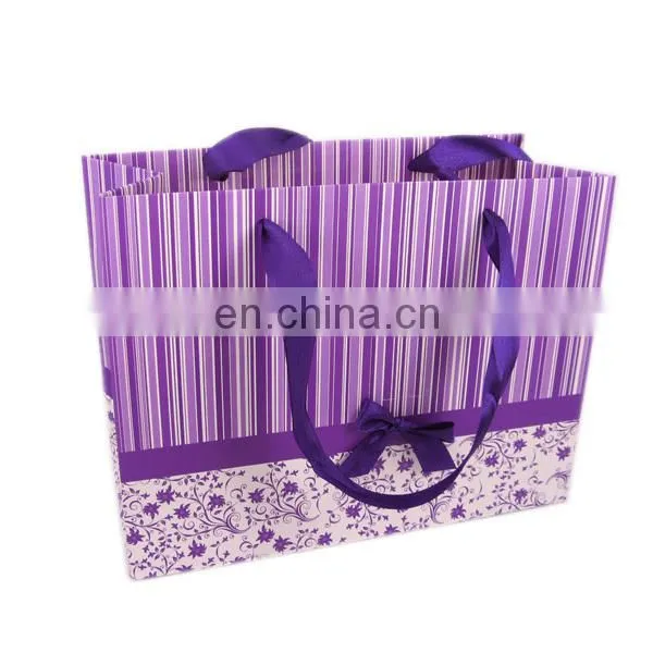 Customized small paper bag rope handle