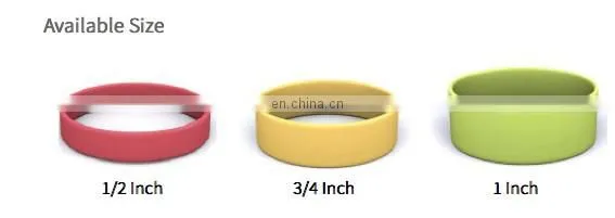 Silicone wristbands for events