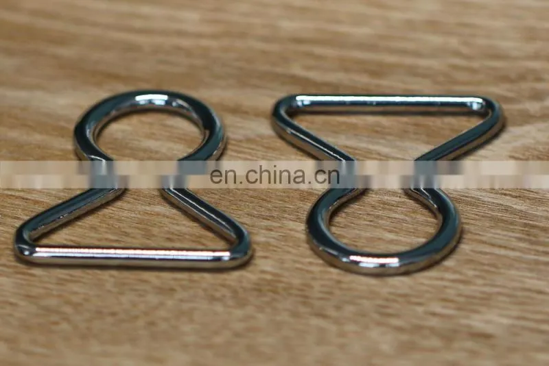 Hardware Suppliers Custom Metal Triangle Ring for Women Handbags