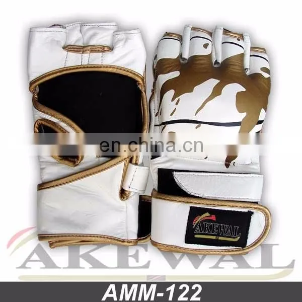MMA Gloves Cowhide Leather