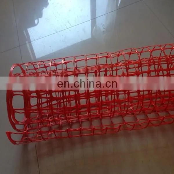 Plastic Orange Snow Fence /ski Resort Safety Net/plastic Road Barrier Fence