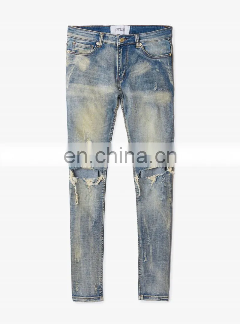 DiZNEW LIGHT BLUE TURKEY NEW MODEL FASHION SKINNY JEANS FOR MEN