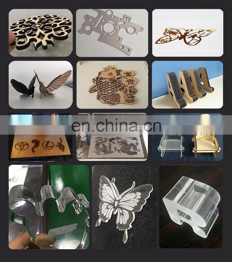 HOT SALE Co2 laser cutting machine engraving for fabric rubber plywood glass acrylic CNC laser machine price