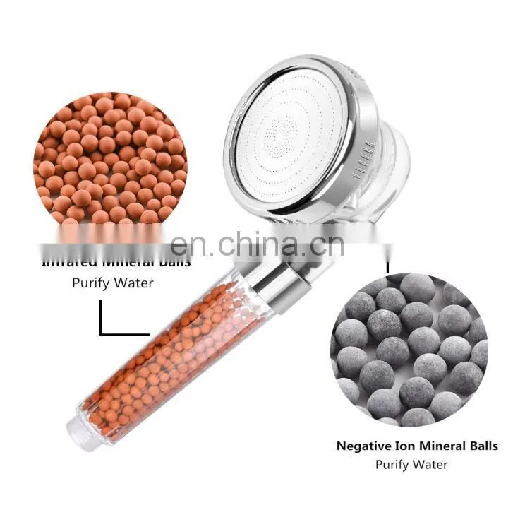 SPA High Pressure 3 Spraying filterable Shower Head
