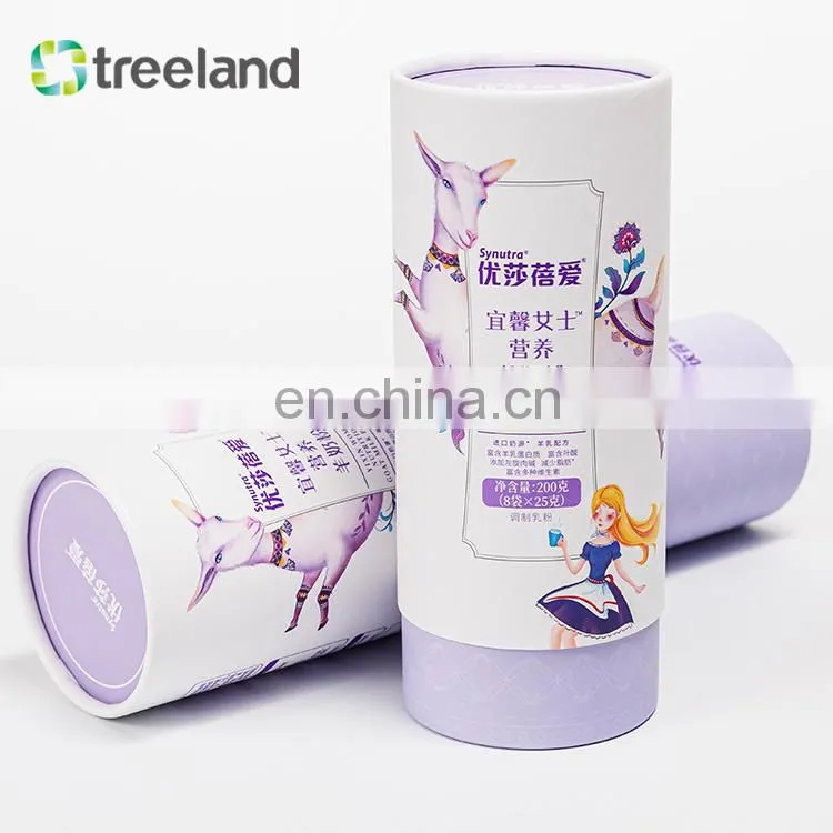 OEM Empty paper tube goat milk powder sticks use cardboard tube