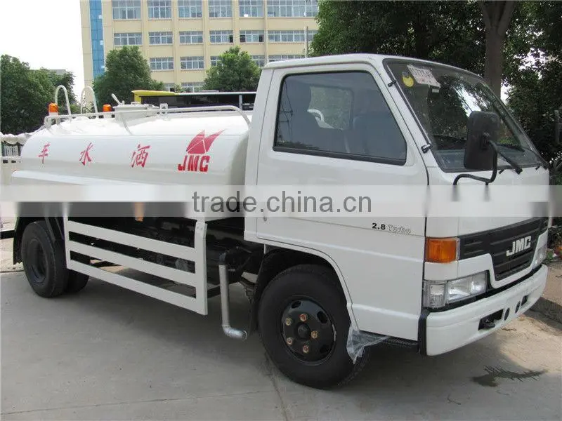 3000 liter small water tank truck
