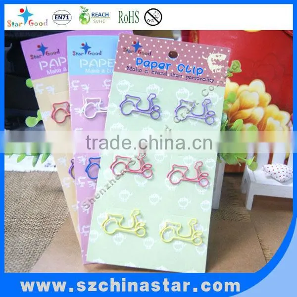 No pollution popular design clip paper with competitive price