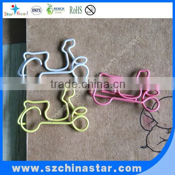 Kitty vehicle stationery paper clips for promotional gift