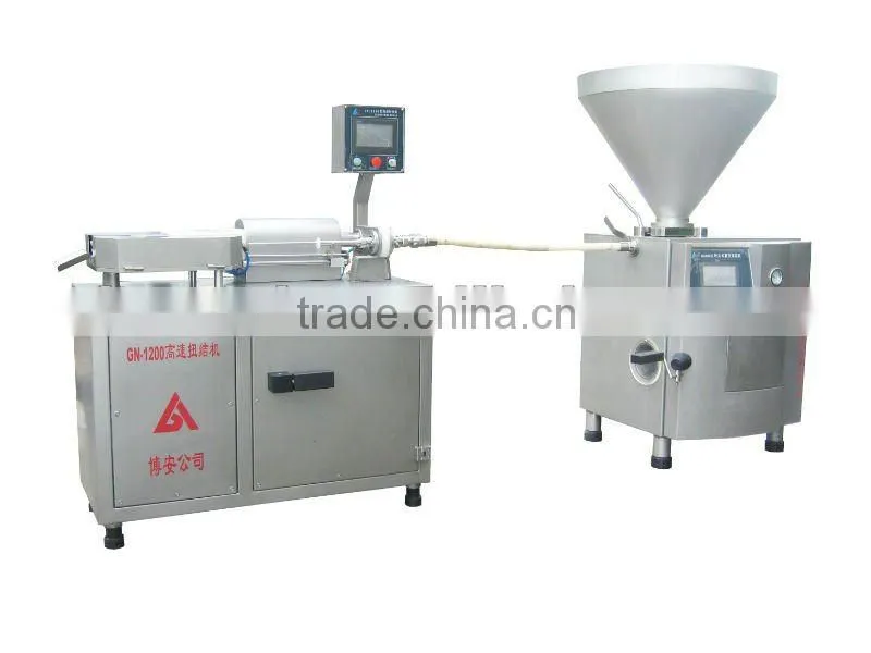 sausage twist machine with high speed in 2015