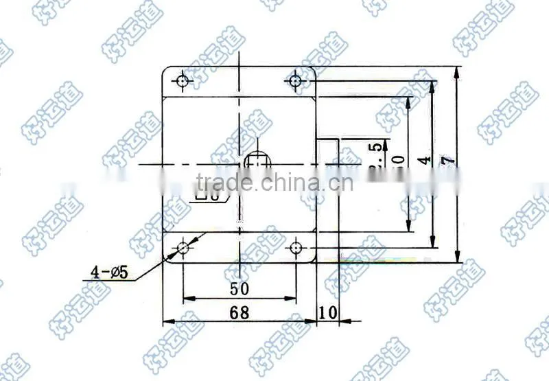 03233 Slam Lock cam lock boot lock