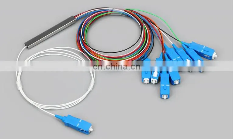 plc splitter plc 1 x 2 SC/UPC splitter rmini fiber optic plc splitter
